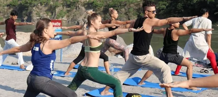 Bikram Yoga Class - All Bikram Yoga Poses Done Once - YouTube